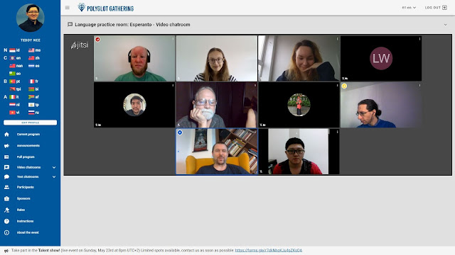 Language practice room: Esperanto